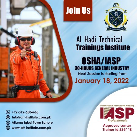 OSHA-IASP 30hrs July 03, 2021